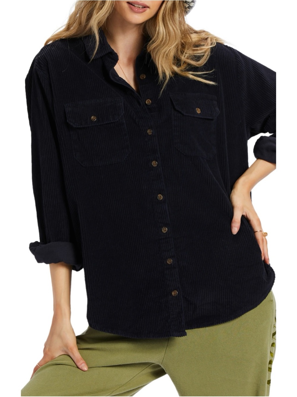 Billabong So Stoked Corduroy Shacket